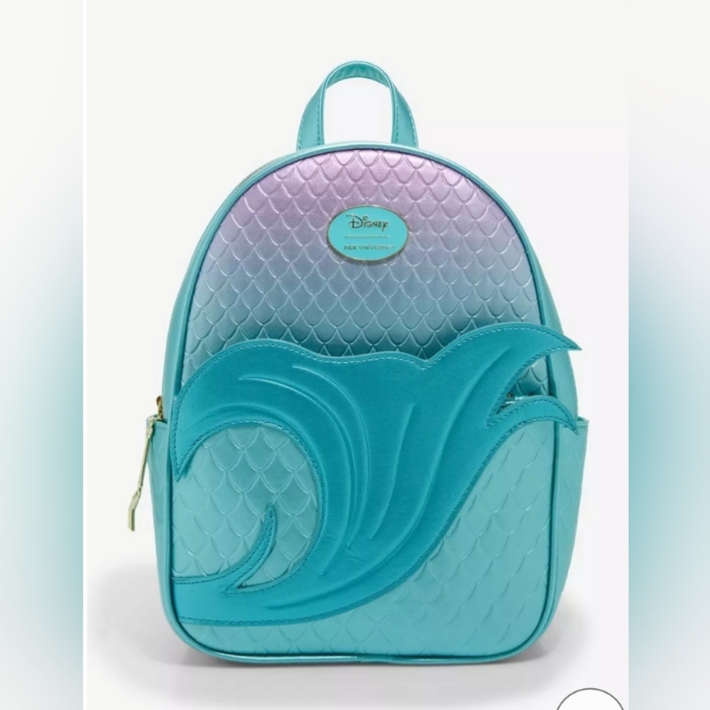 🎉❗️SALE❗️🎉 Her Universe The Little Mermaid Ombre Scales Mini Backpack